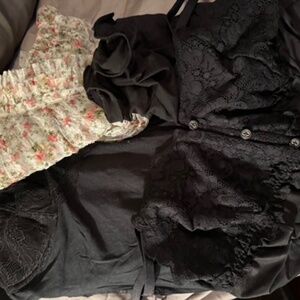 Lot 3 sleep pieces- Anthropologie We are HAH, Victorias Secret, Free People L/XL